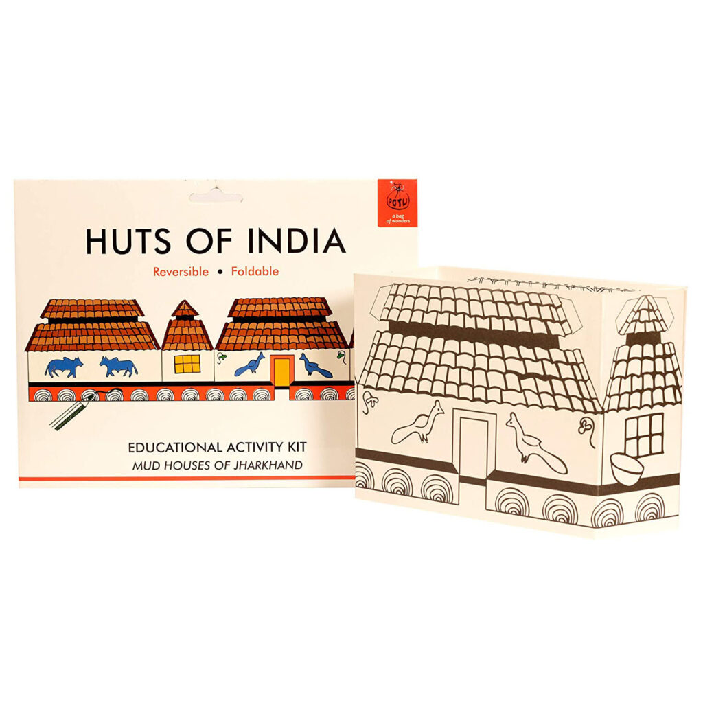 DIY Origami Huts of India - Jharkhand