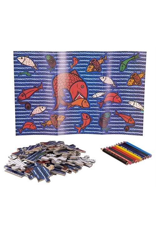 Colour me Jigsaw Puzzle - Patua Painting of West Bengal