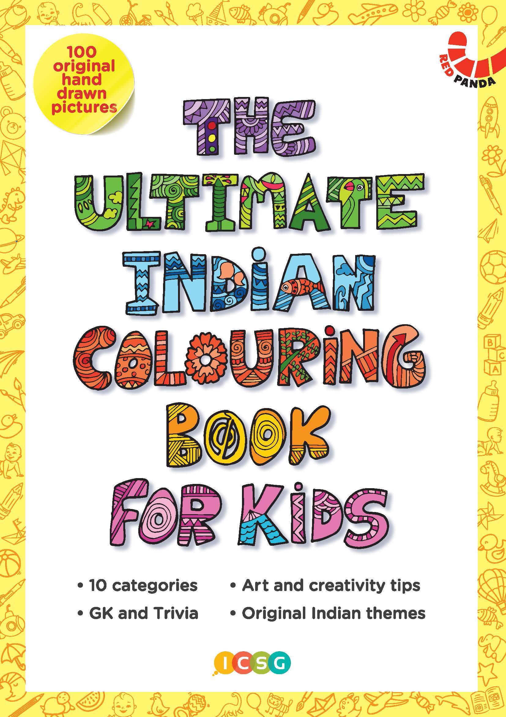 The Ultimate Indian Colouring Book For Kids