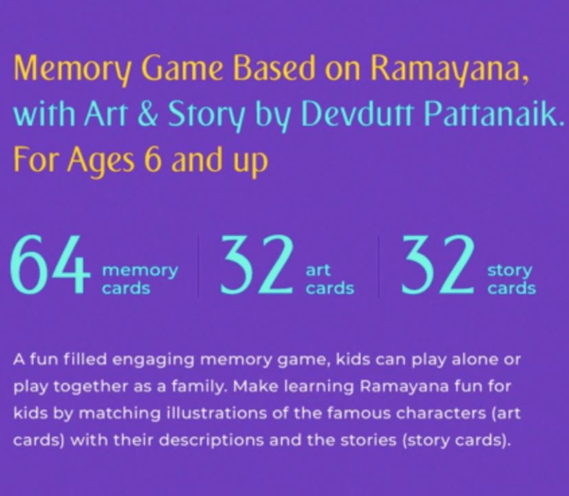 Epically Ramayana - Memory Game