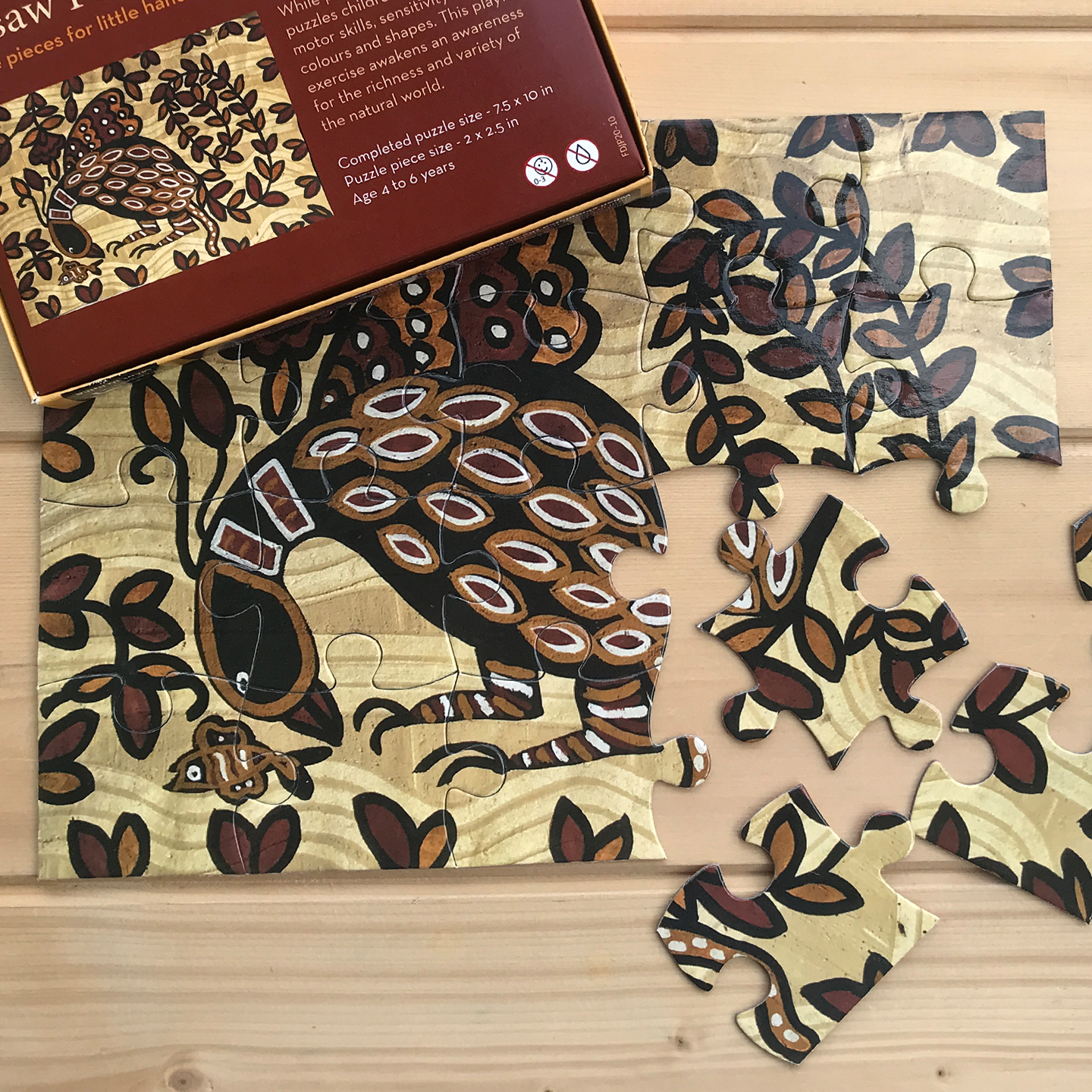 FroggMag - Jigsaw Puzzles - 20 pcs - Sohrai Art - Birds